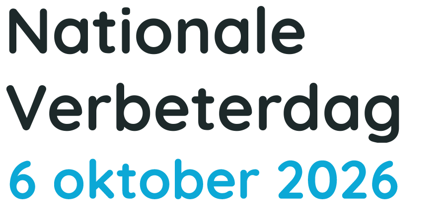 Logo Nationale Verbeterdag 6 oktober 2026